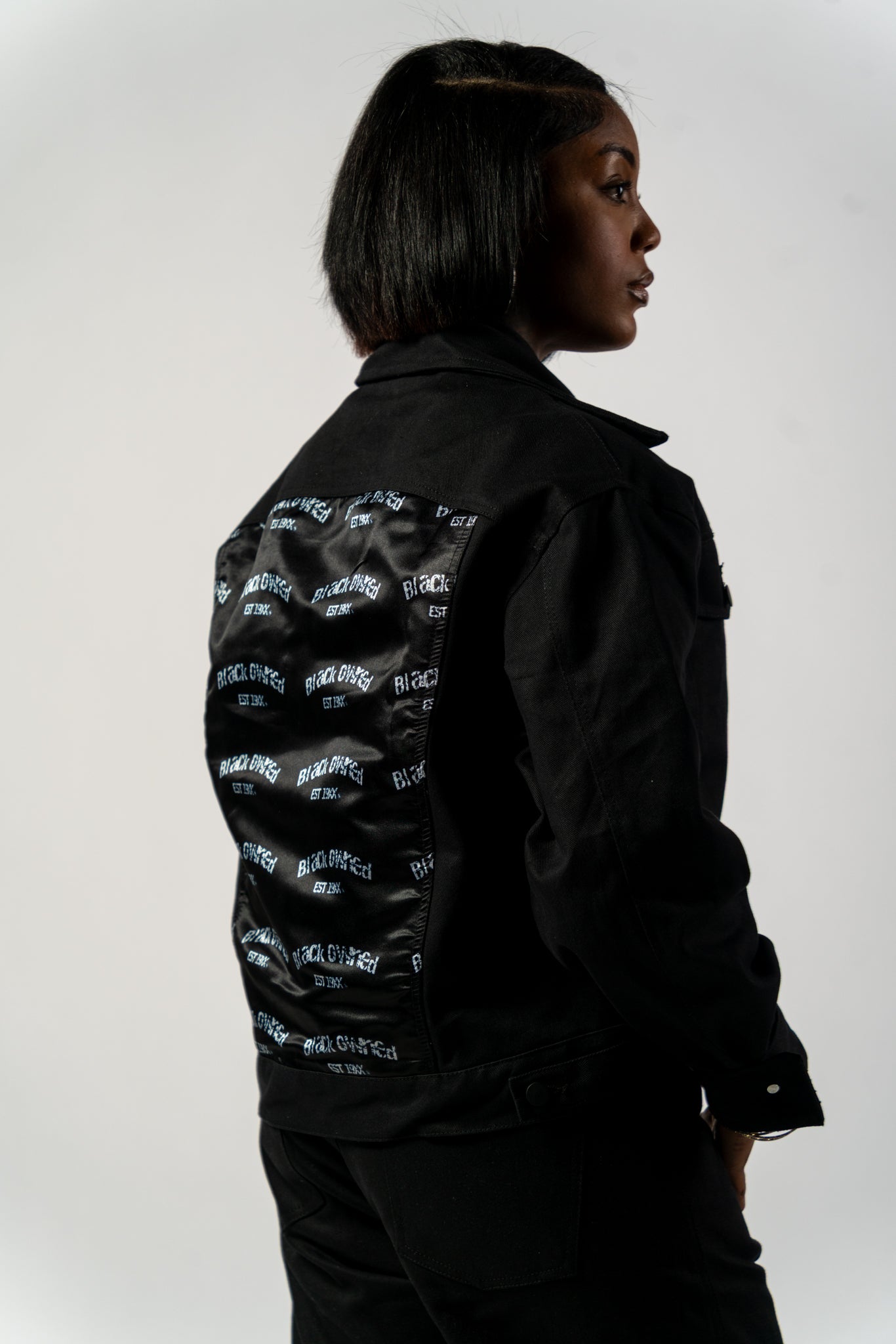 OG Logo Repeat Denim Jacket