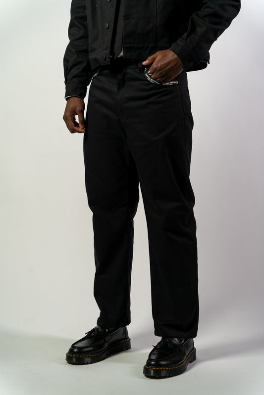 OG Logo Repeat Denim Pants