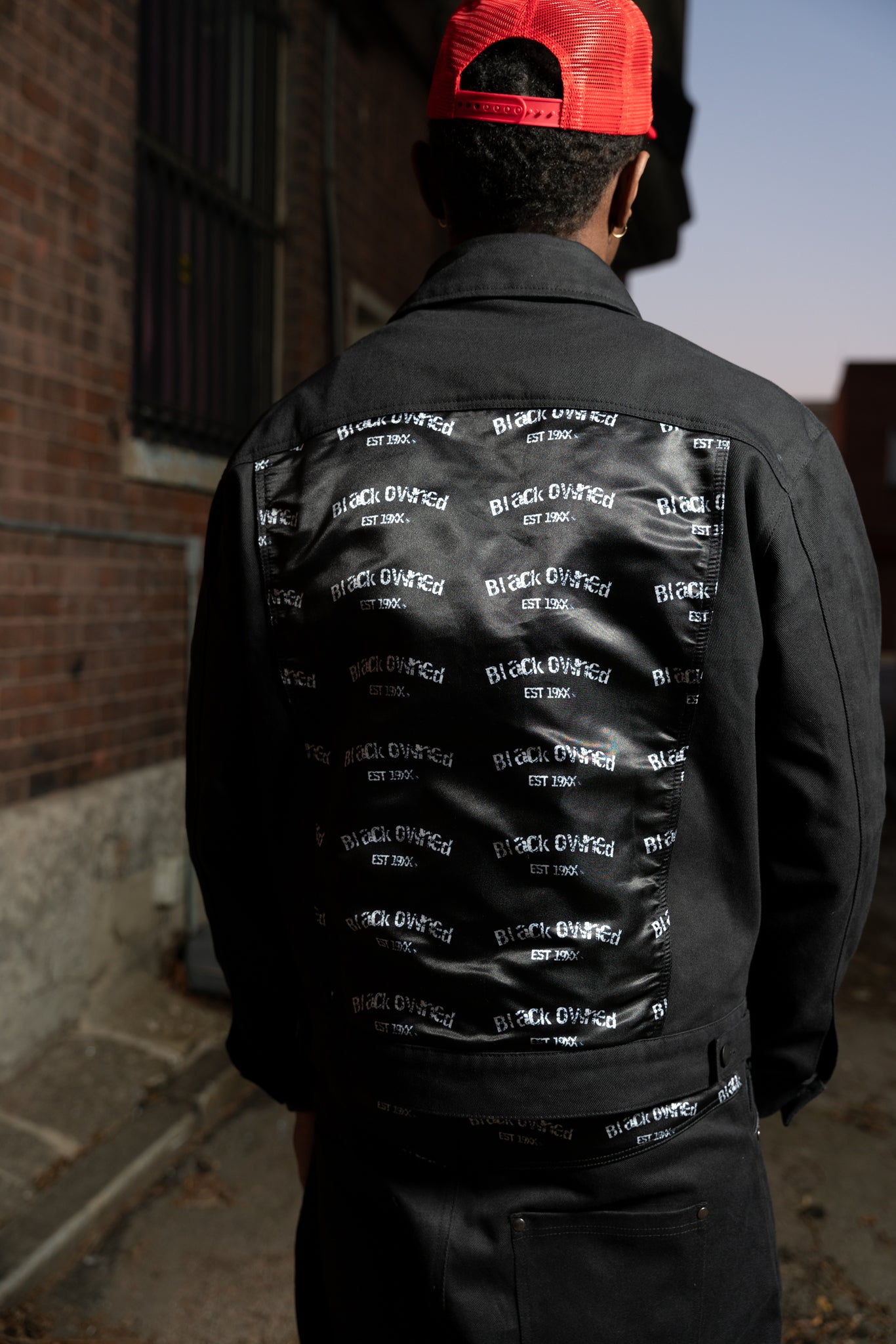 OG Logo Repeat Denim Jacket