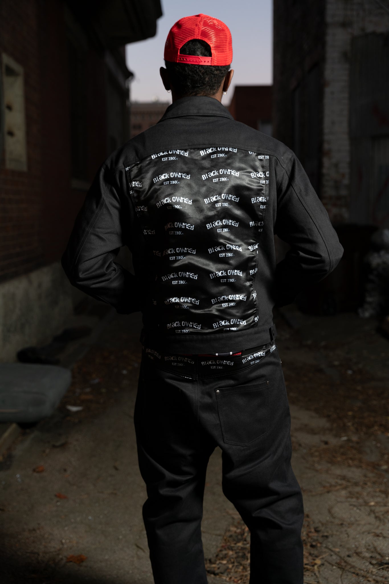 OG Logo Repeat Denim Jacket