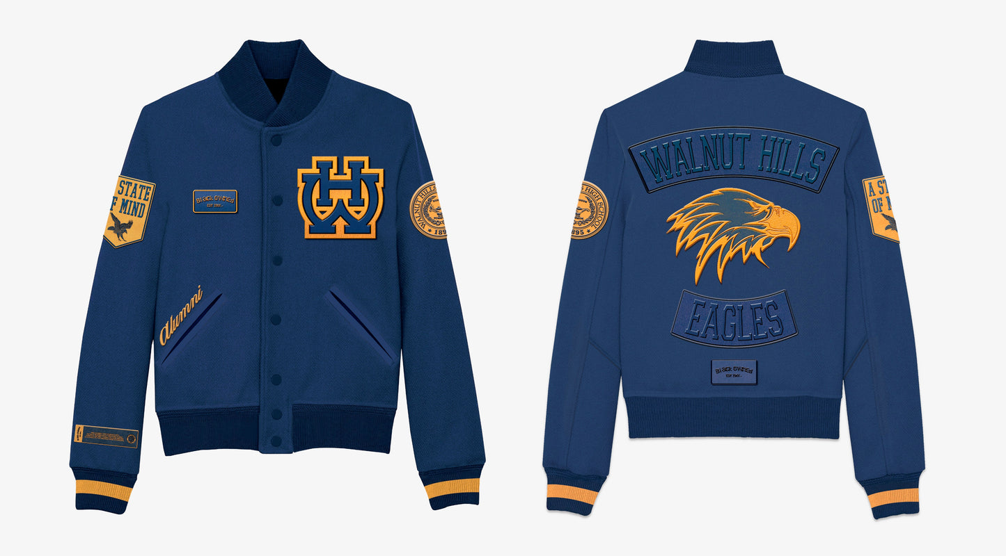 Walnut Hills Eagles X BlaCk OWned™ Varsity Jacket