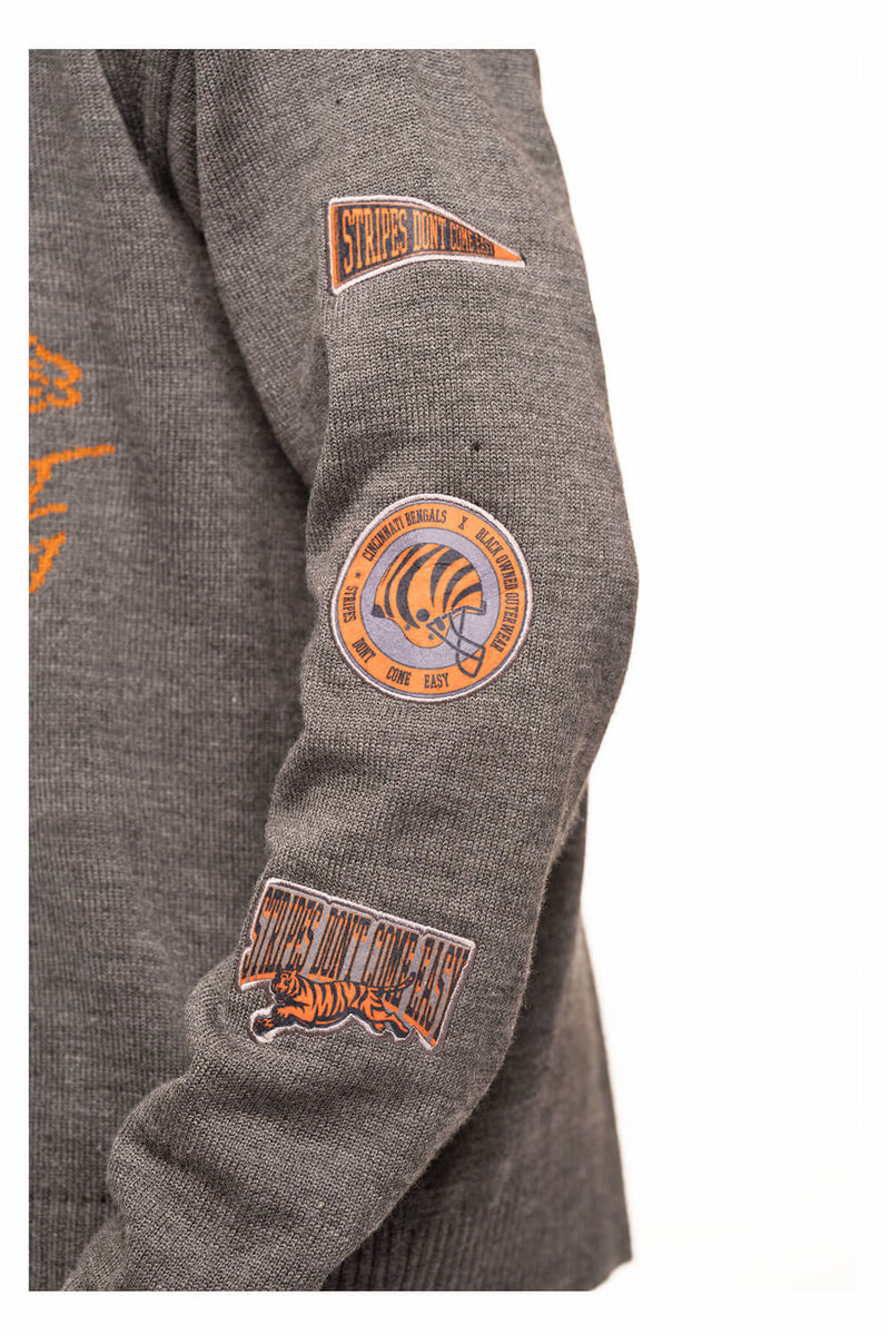 bengals grey sweatshirt