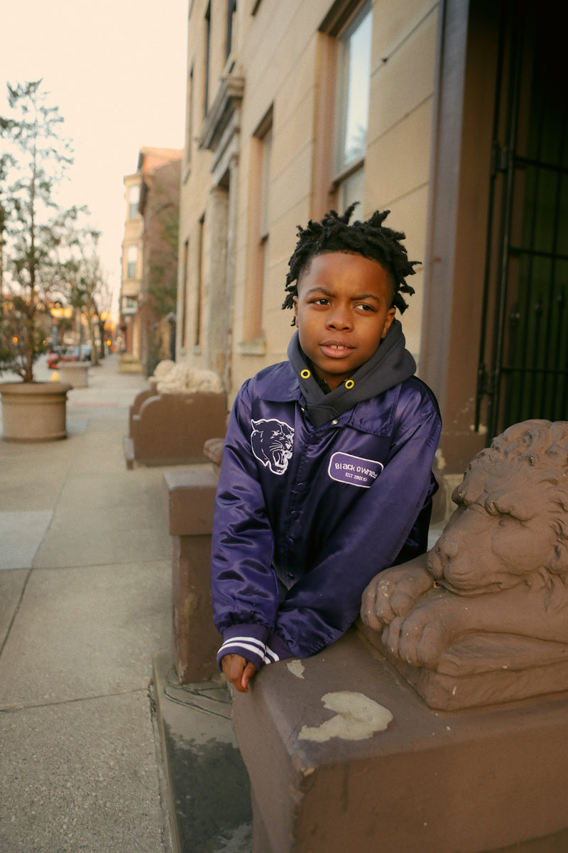 Jackets & Coats, Pro Kidz Vintage Youth Nfl Carolina Panthers Puffer  Bomber Jacket Size L 1618