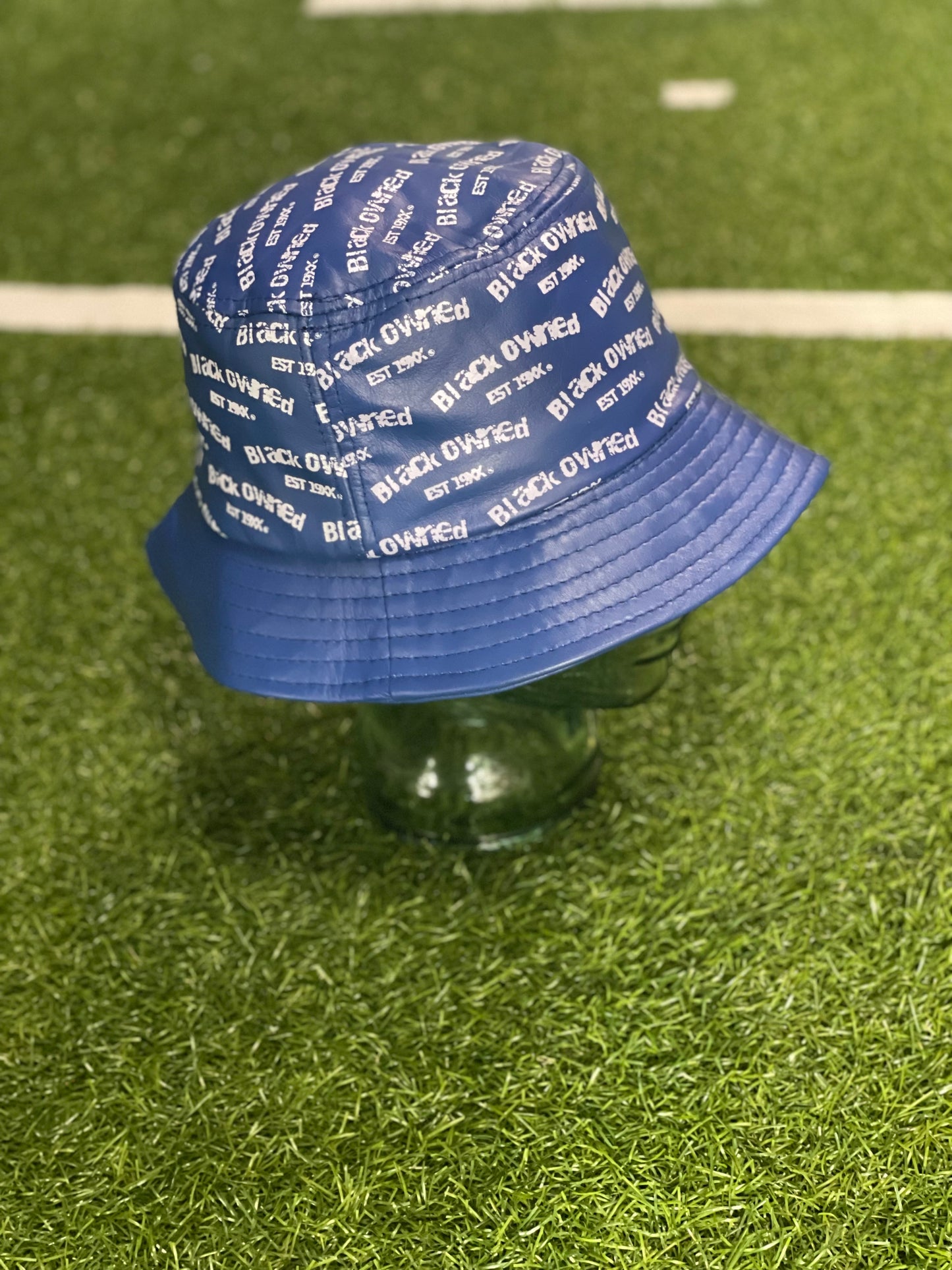 BlaCk OWned™️ Leather Bucket Hat