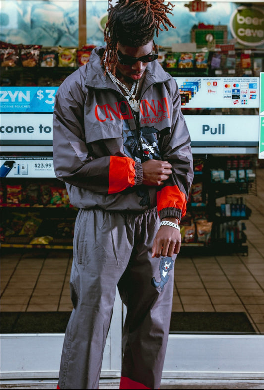 (Pre Order) UC Bearcats x BlaCkOWned™️ Colorblock Jacket