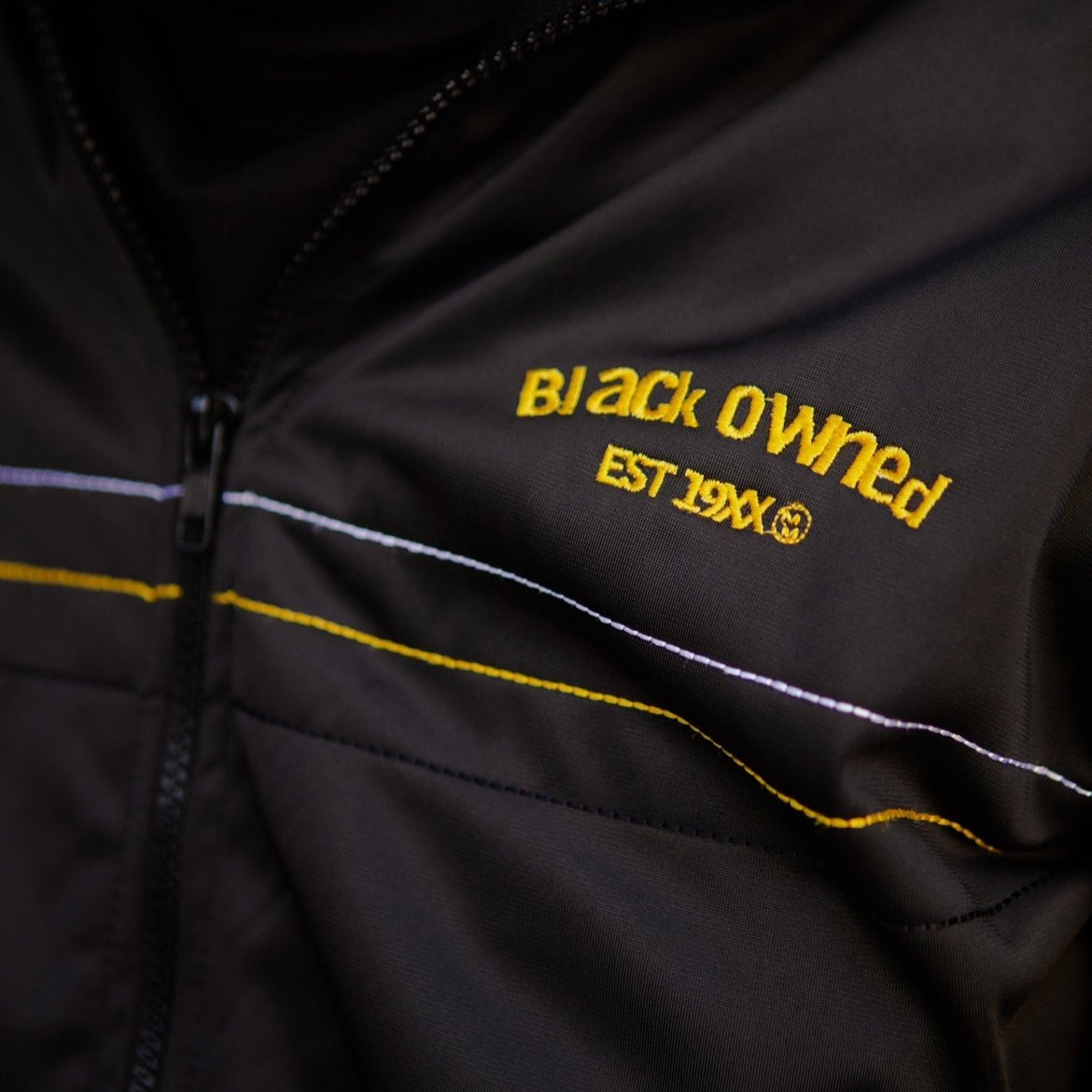 Black Gold Track Jacket