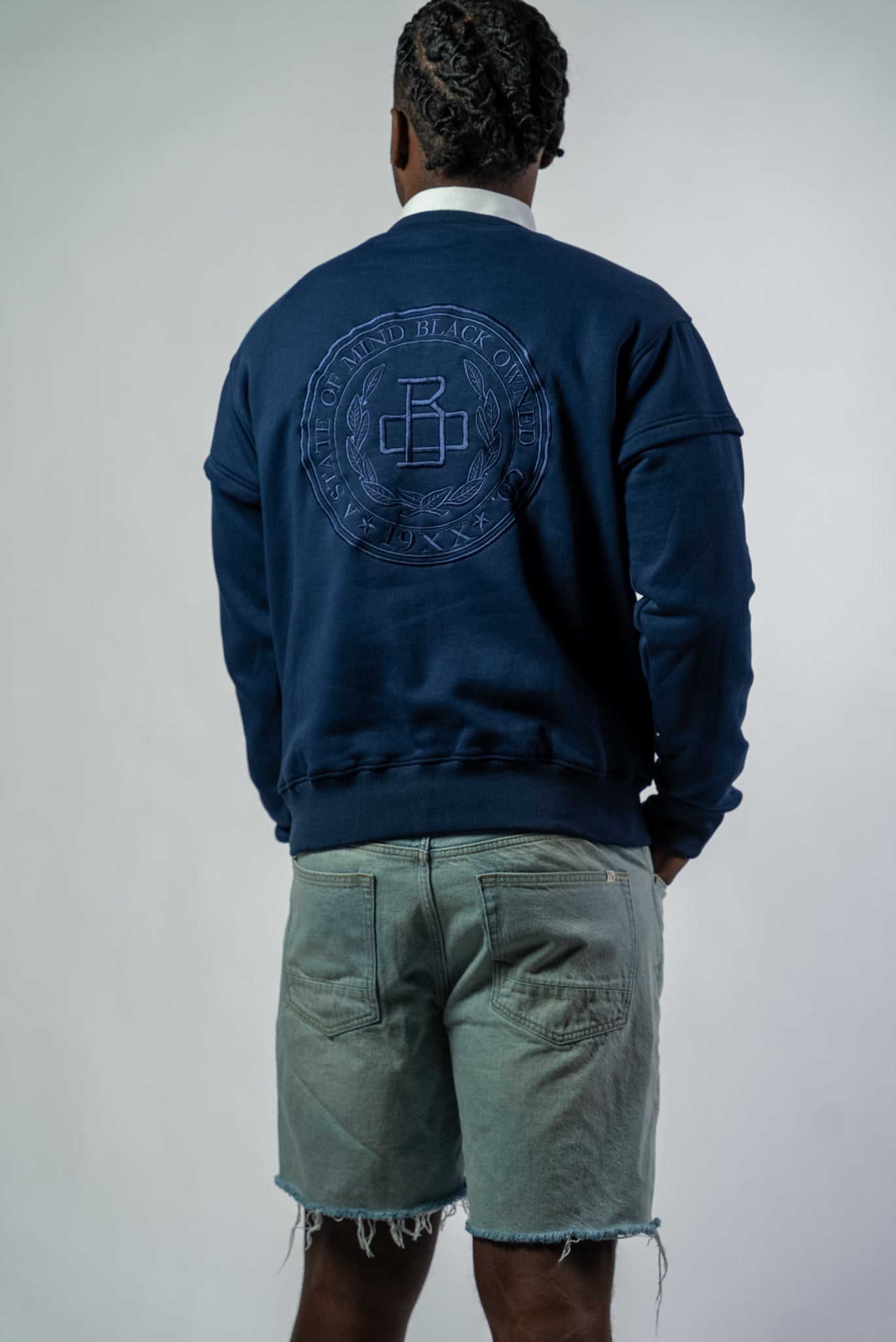 Varsity BlaCkOWned™ Double Sleeve Crewneck