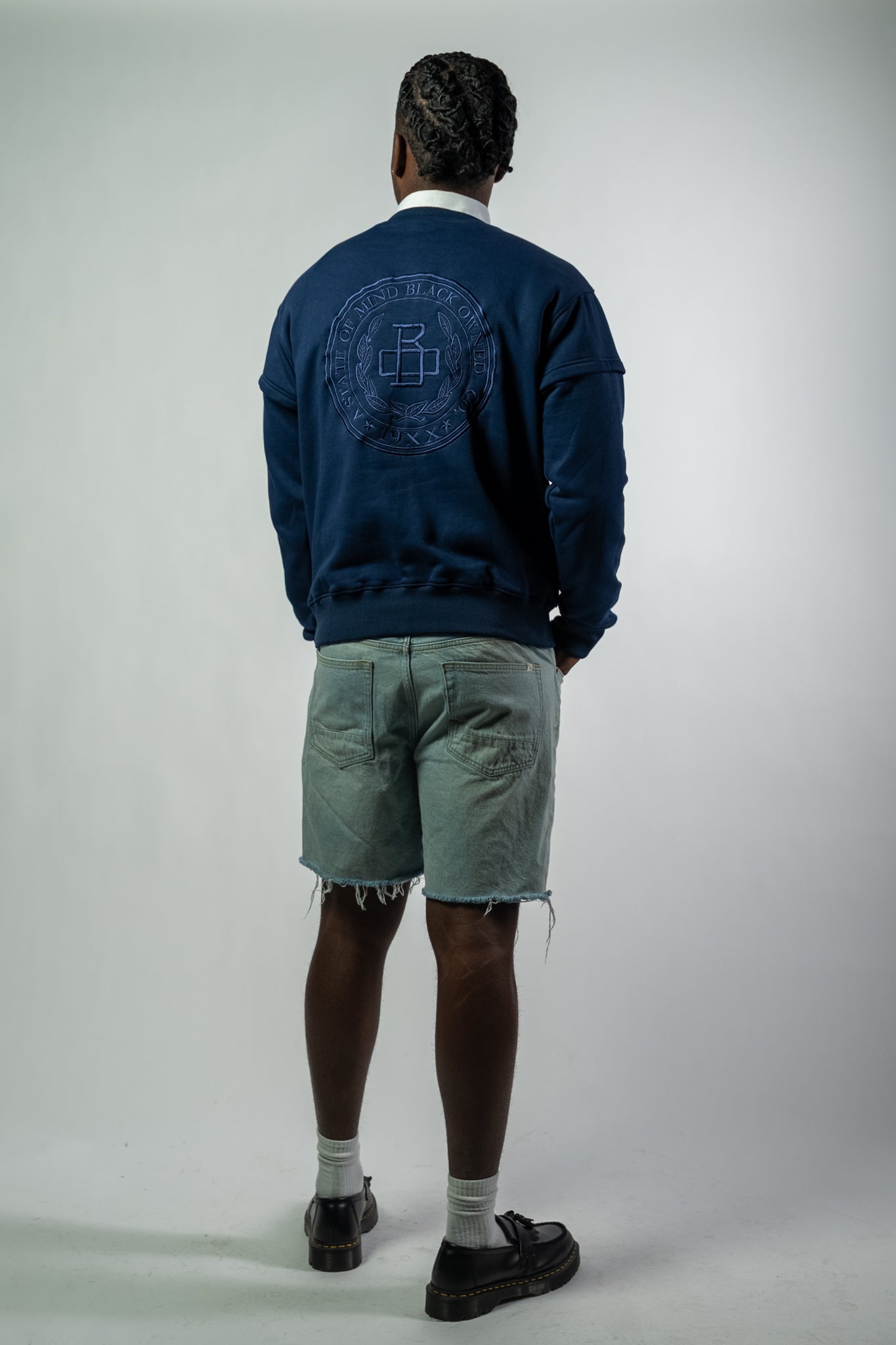 Varsity BlaCkOWned™ Double Sleeve Crewneck