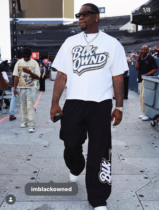 Nylon Badge Track Pants