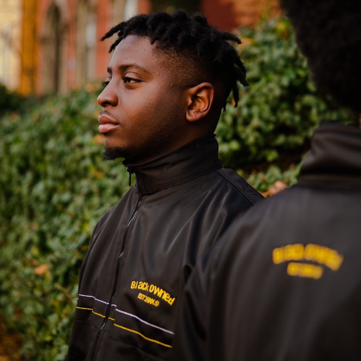 Black Gold Track Jacket