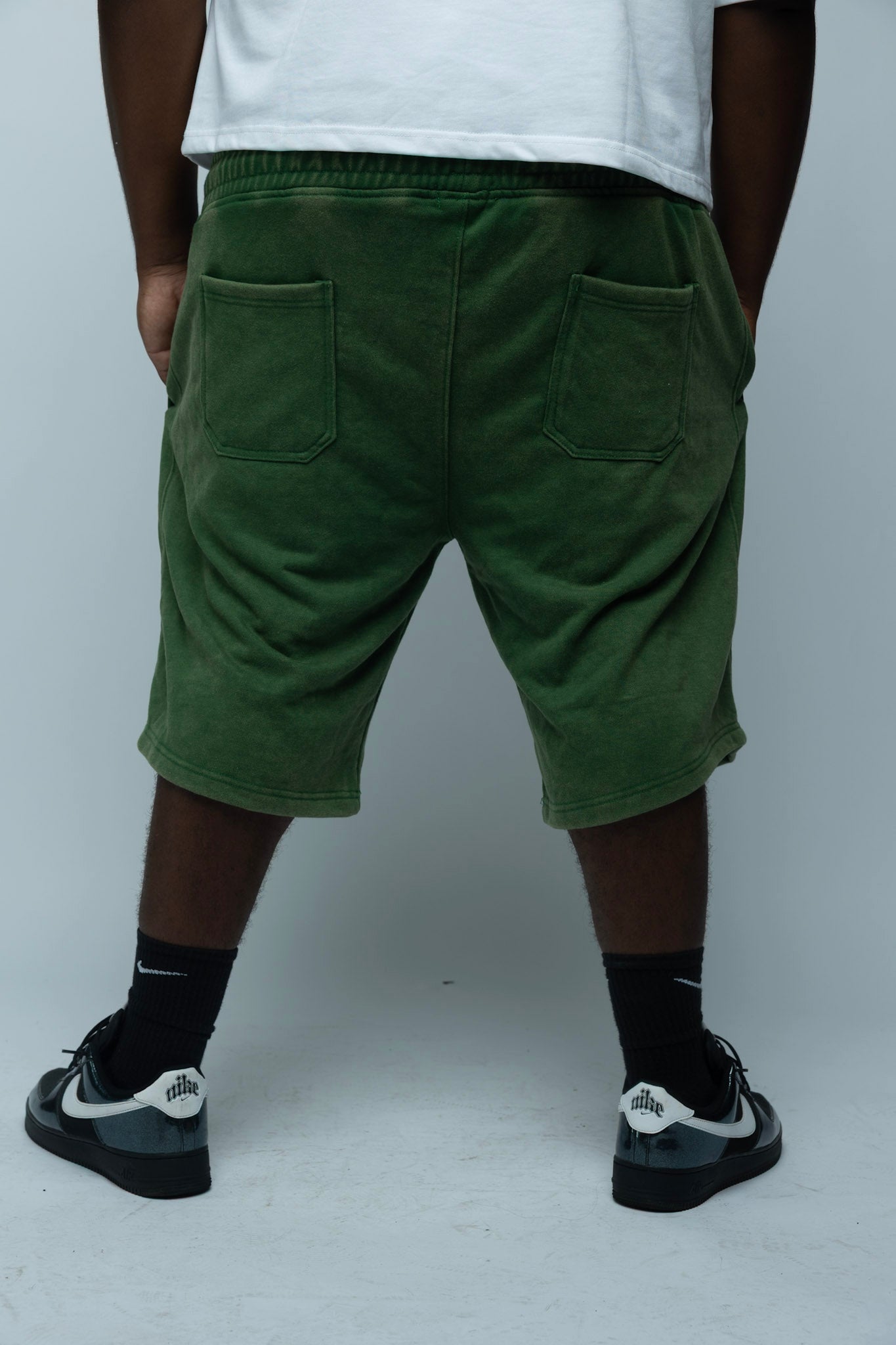 French Terry Badge Shorts
