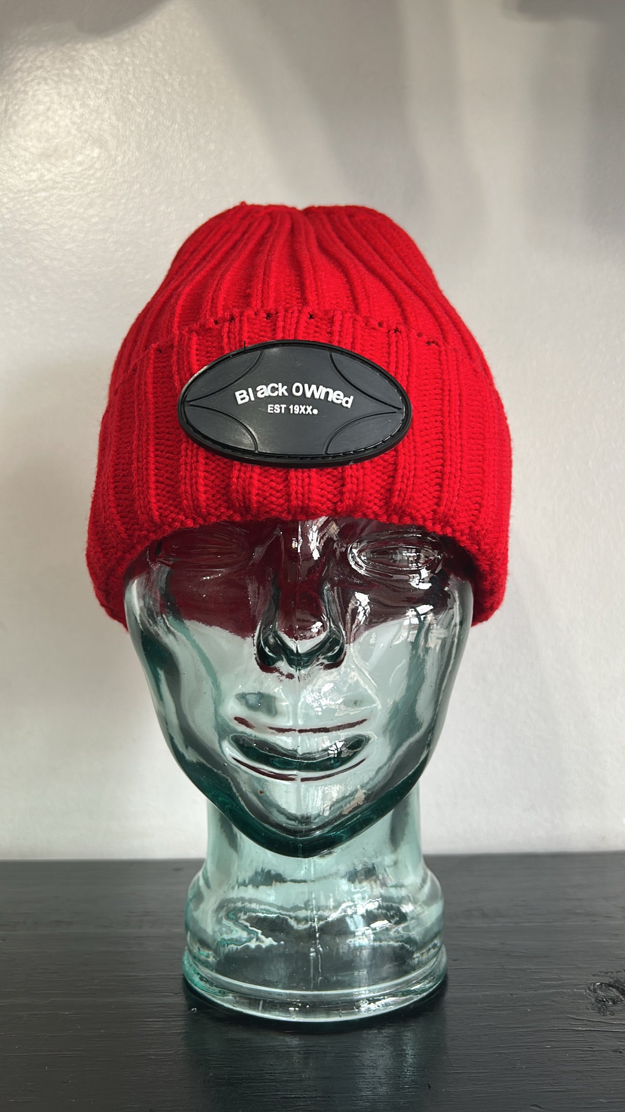 Hand Made Badge Beanie