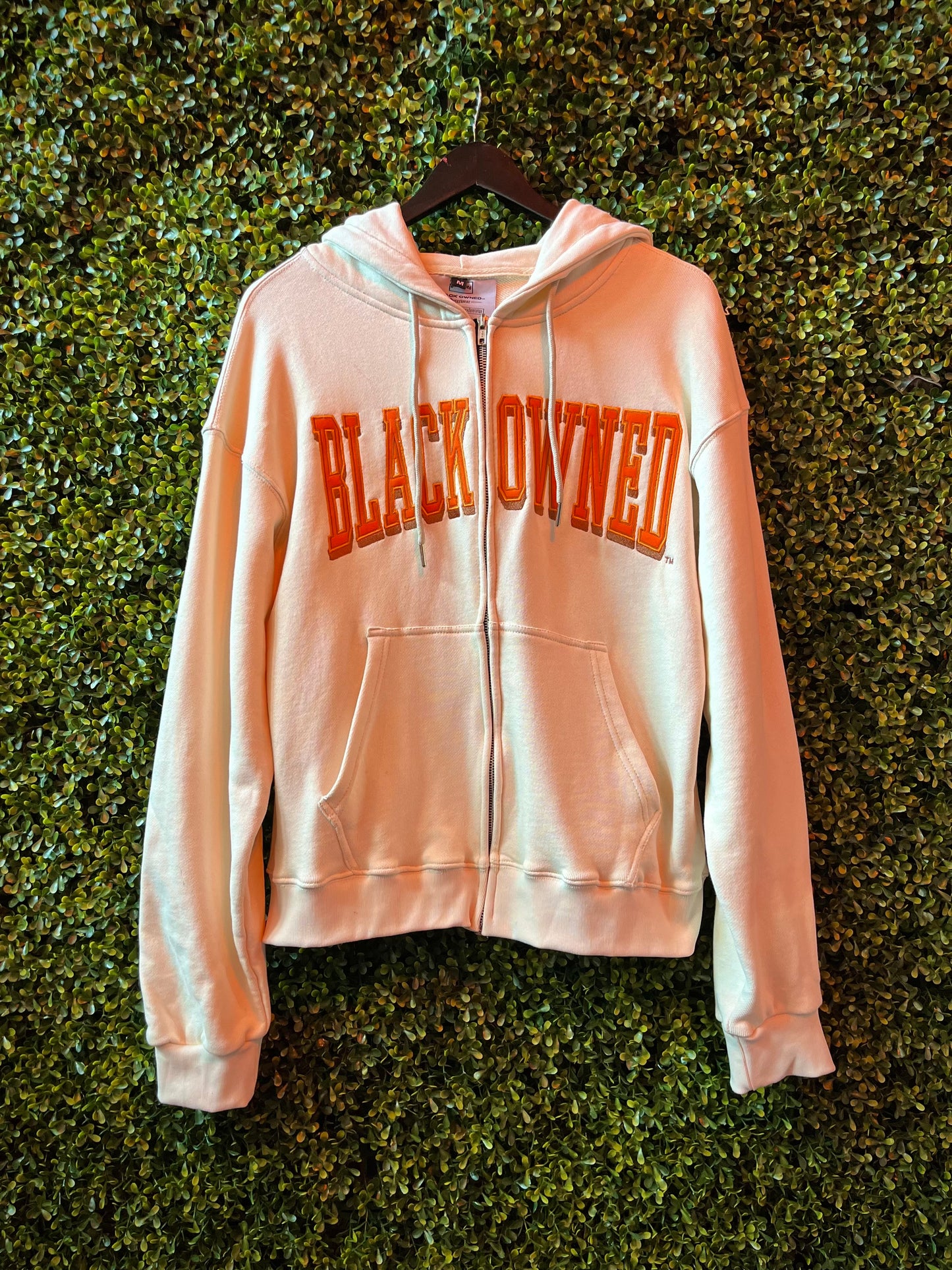 BlaCk OWned™ French Terry Embroidered Zip Hoody