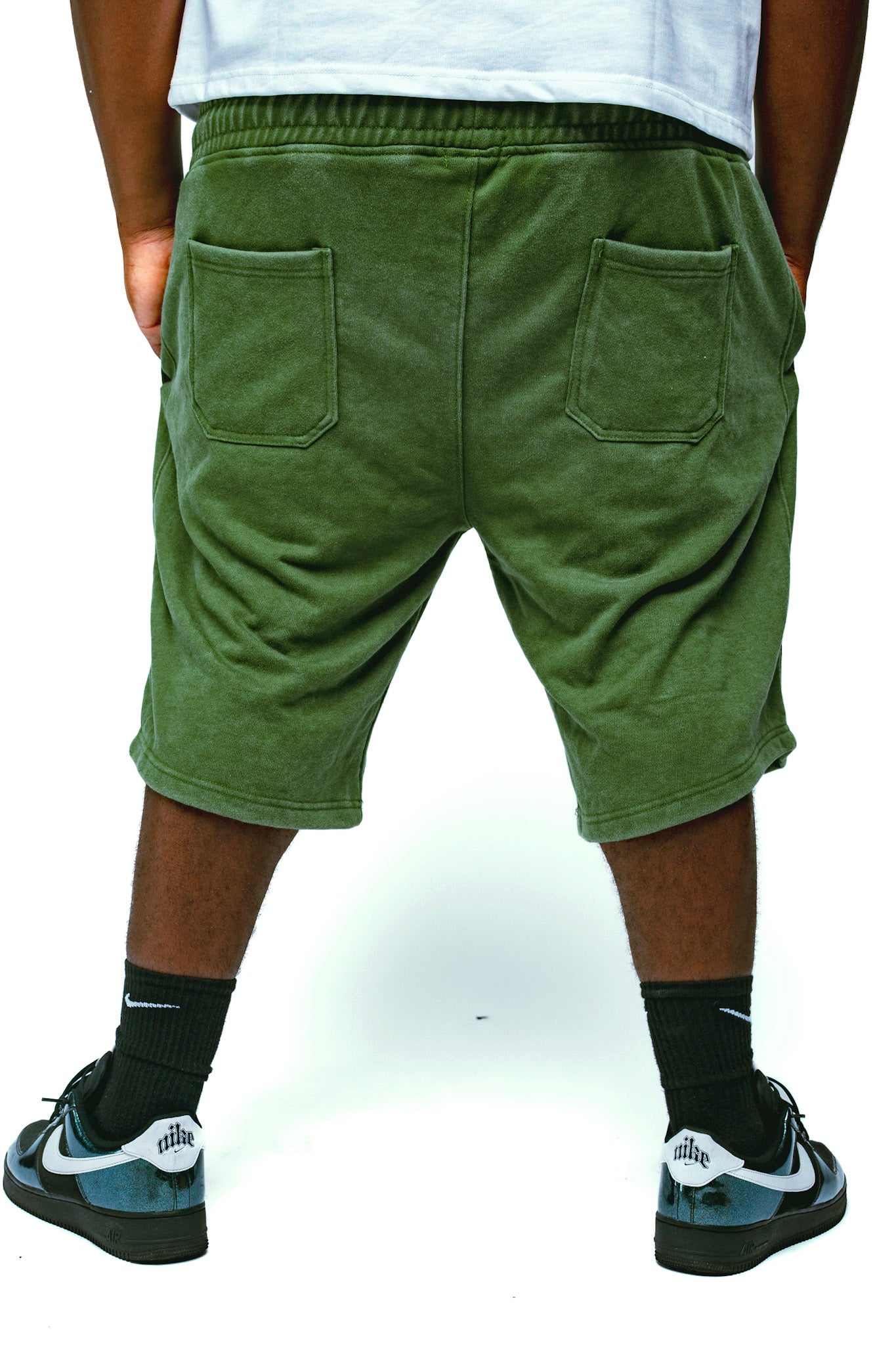 French Terry Badge Shorts