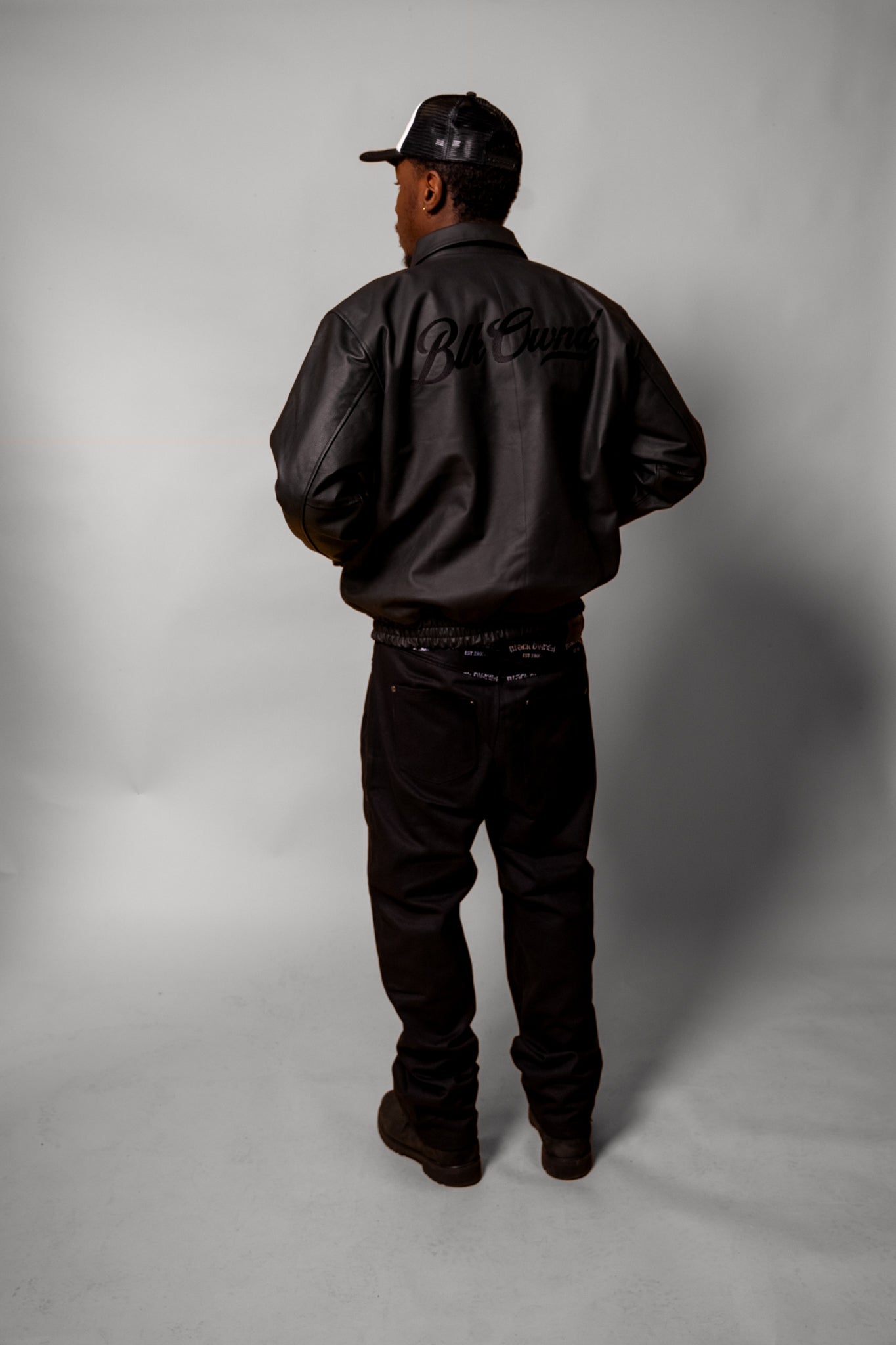 Leather ASOM Bomber Jacket