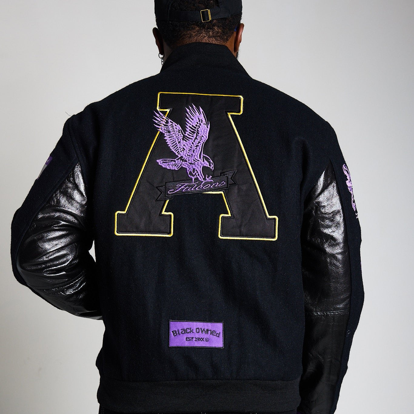 Aiken Falcons x BlaCkOWned™️ | Varsity Jacket