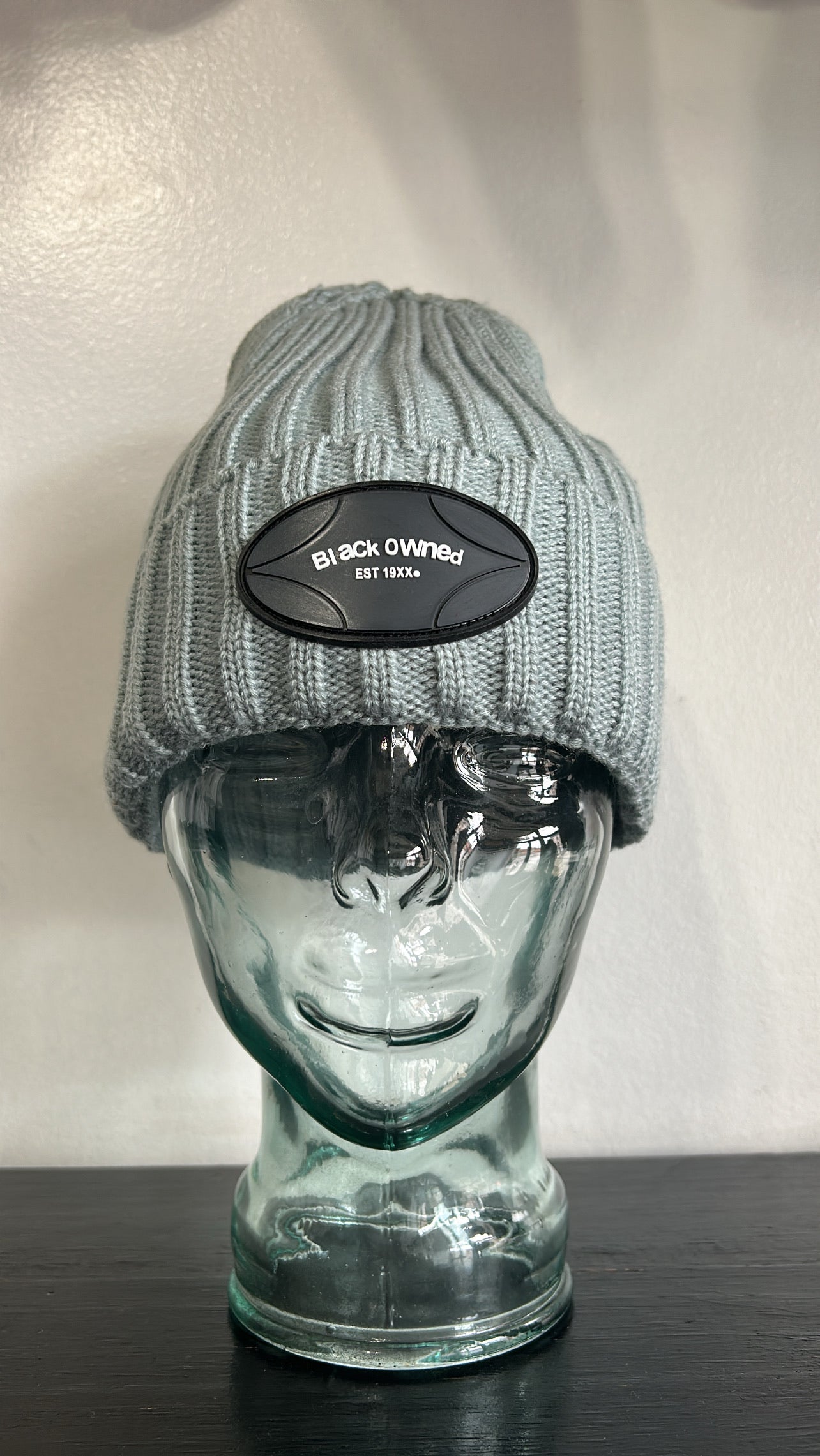 Hand Made Badge Beanie