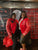 Hughes Big Red x BlaCk OWned | Varsity Jacket
