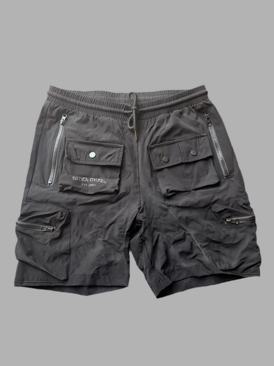 Nylon Cargo Shorts