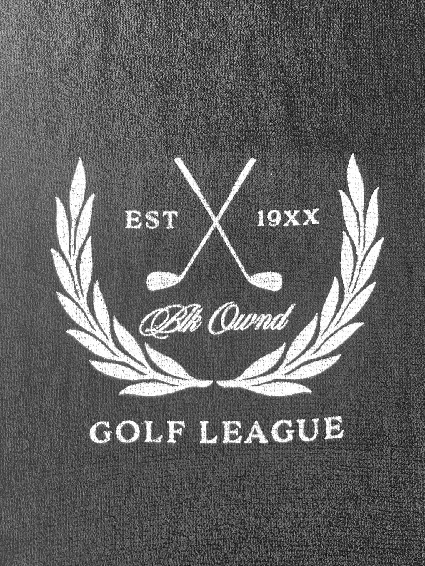 BlaCk OWned x Golf League Towel