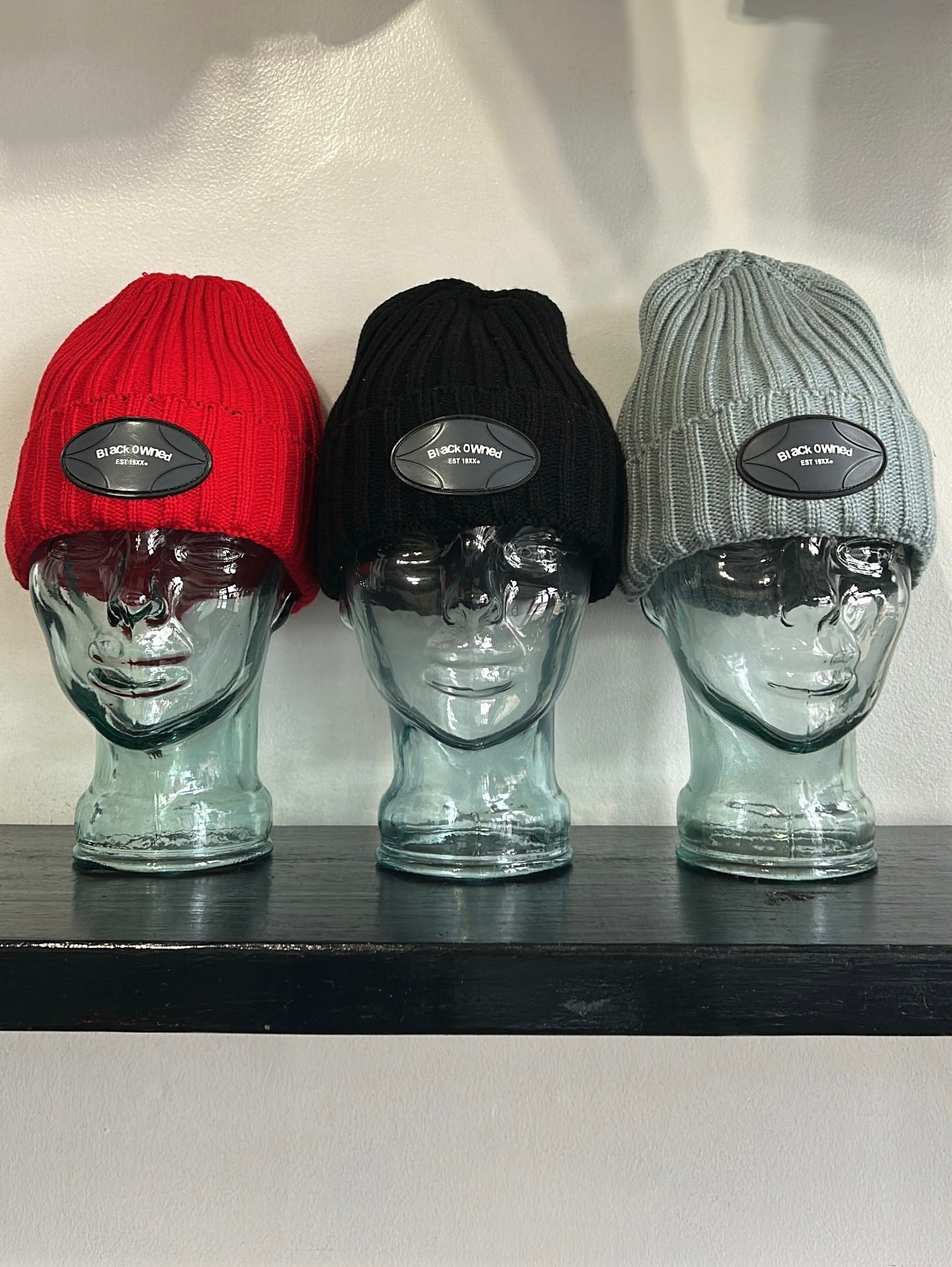 Hand Made Badge Beanie