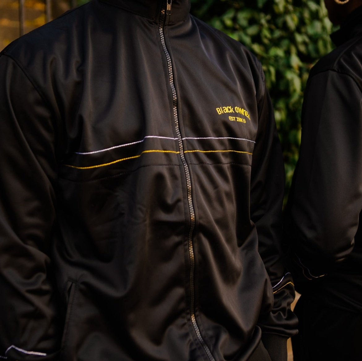 Black Gold Track Jacket