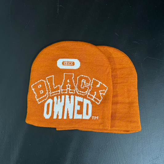 Block Logo Knit Beanie