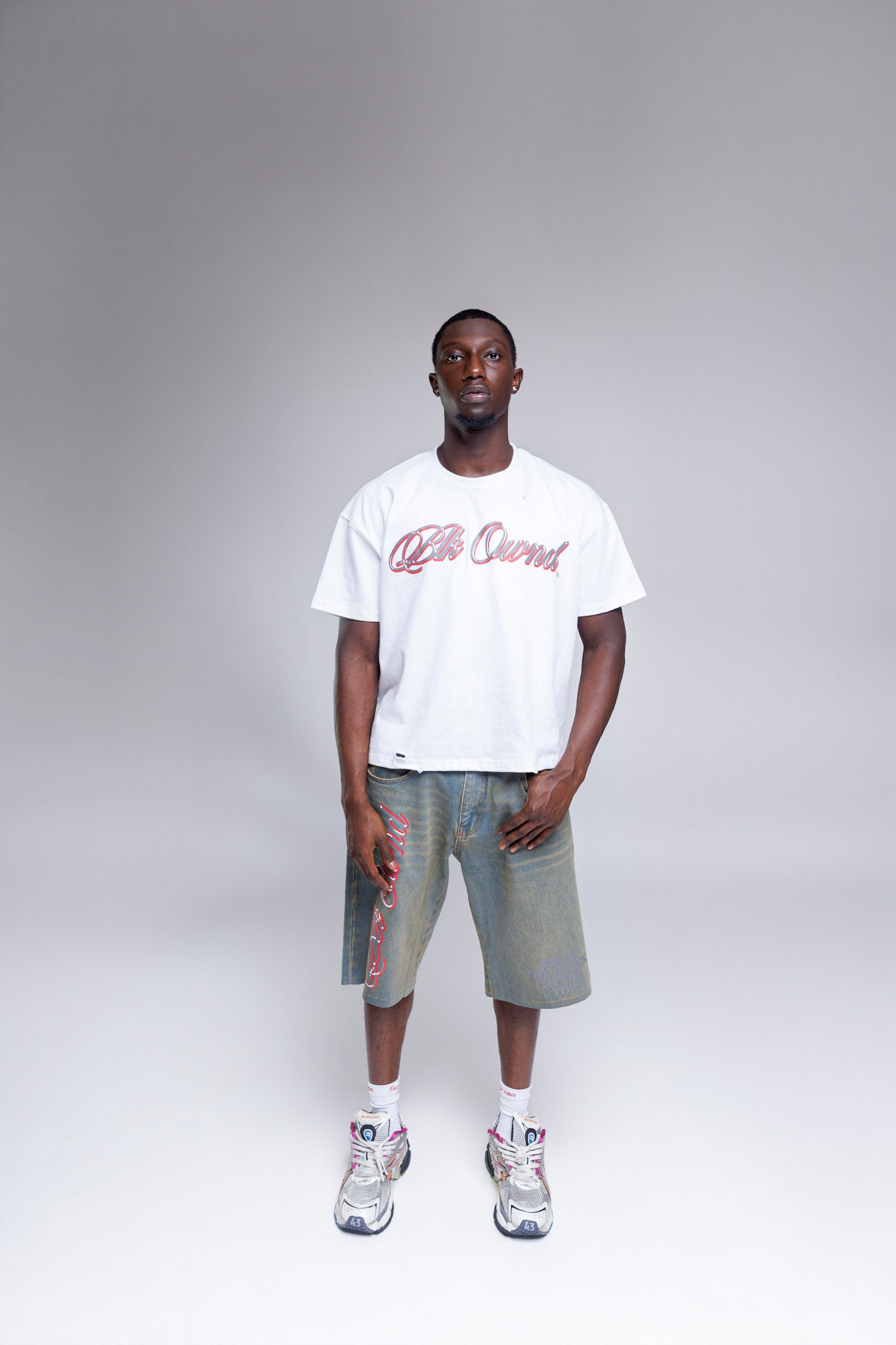 Distressed Graffiti Tee