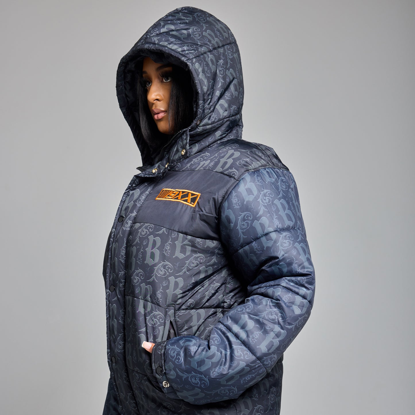 Paisley B Puffer Jacket