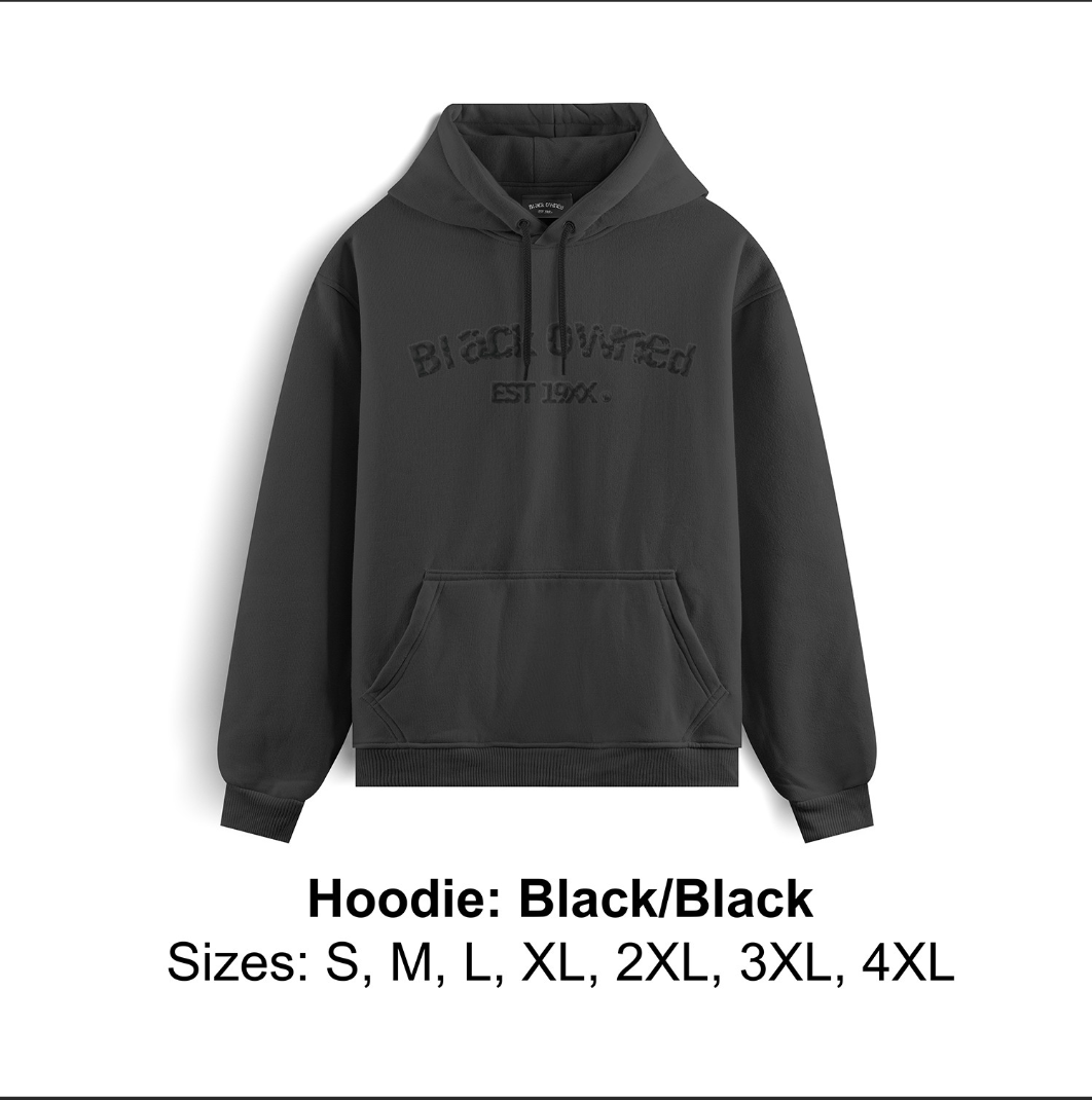 OG BlaCk OWned™ Monochromatic Hoody