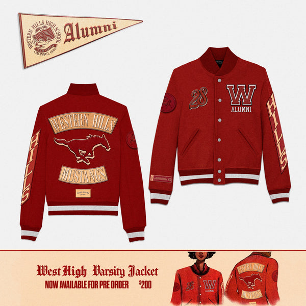 (Pre Order) Western Hills Alumni Varsity Jacket