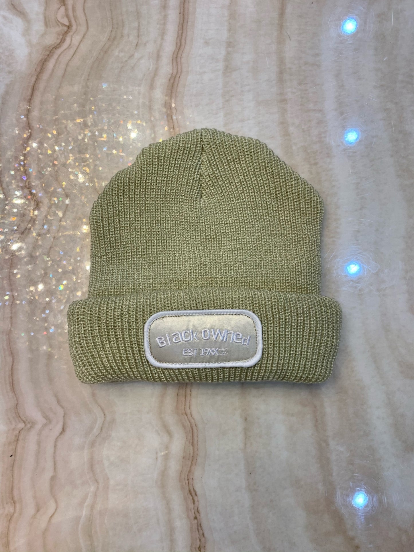 Olive Mechanic Beanie