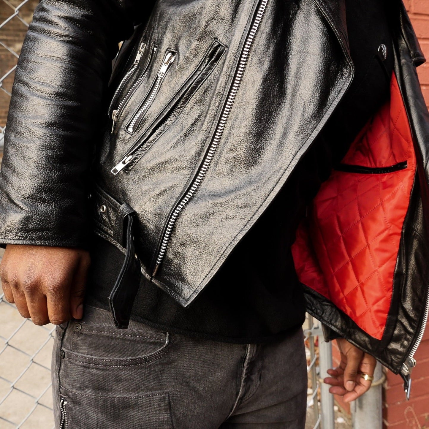OG Leather Biker Jacket