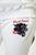 Vintage Panther Embroidery Jogger Set (White)