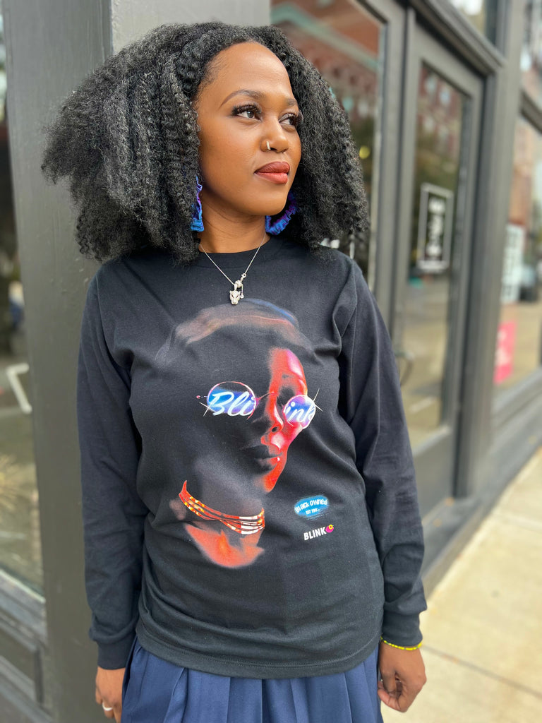 BINK Cincinnati x BlackOWned™️ Queen of Cincy Long Sleeve Tee Shirt